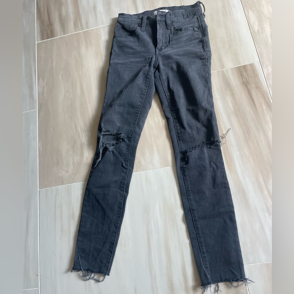 Madewell high rise skinny jeans size 24